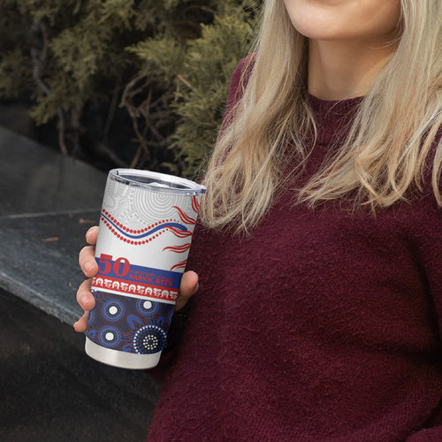 Knights NAIDOC Week Personalised Tumbler Cup Aboriginal Torres Strait Islanders Vibe
