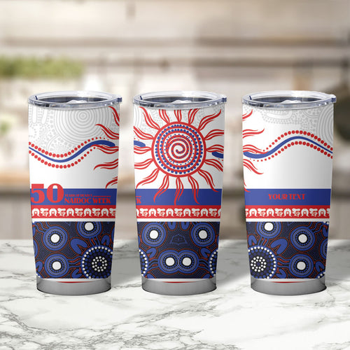 Knights NAIDOC Week Personalised Tumbler Cup Aboriginal Torres Strait Islanders Vibe