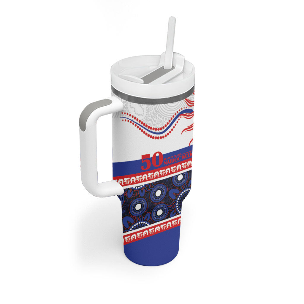 Knights NAIDOC Week Personalised Tumbler With Handle Aboriginal Torres Strait Islanders Vibe