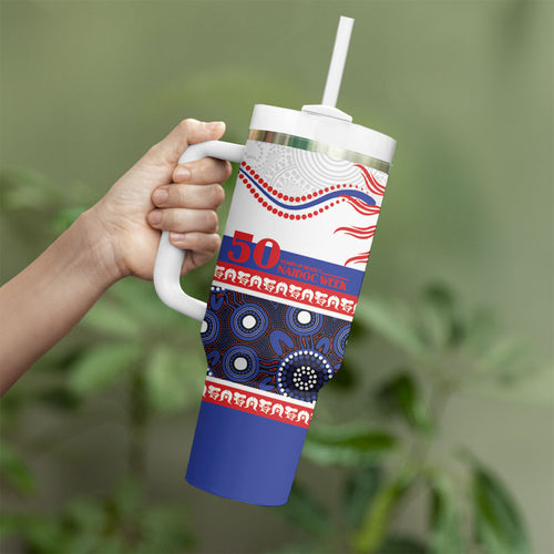 Knights NAIDOC Week Personalised Tumbler With Handle Aboriginal Torres Strait Islanders Vibe