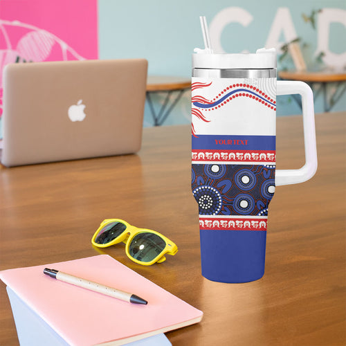 Knights NAIDOC Week Personalised Tumbler With Handle Aboriginal Torres Strait Islanders Vibe
