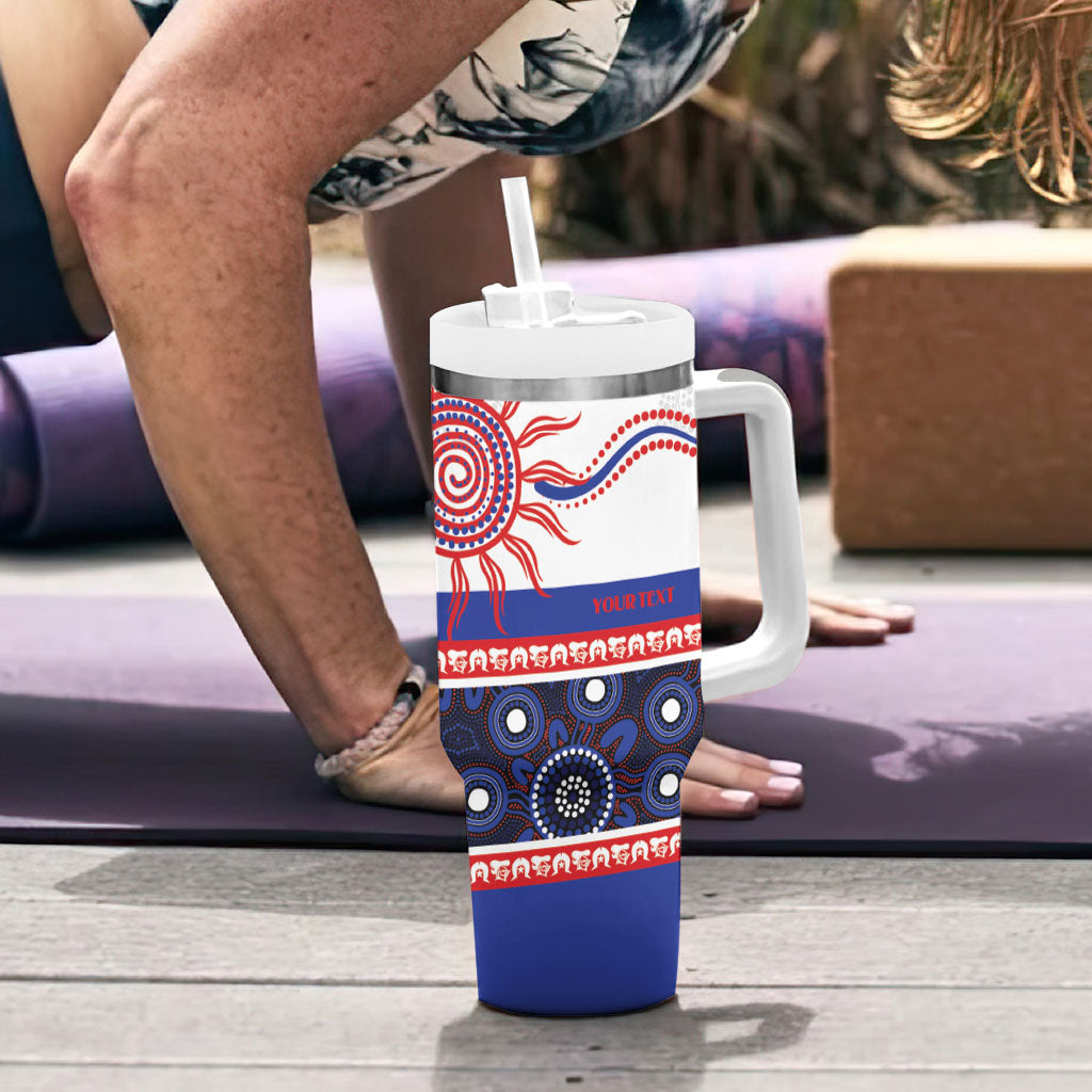 Knights NAIDOC Week Personalised Tumbler With Handle Aboriginal Torres Strait Islanders Vibe