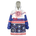 Knights NAIDOC Week Personalised Wearable Blanket Hoodie Aboriginal Torres Strait Islanders Vibe