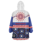 Knights NAIDOC Week Personalised Wearable Blanket Hoodie Aboriginal Torres Strait Islanders Vibe