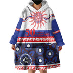 Knights NAIDOC Week Personalised Wearable Blanket Hoodie Aboriginal Torres Strait Islanders Vibe