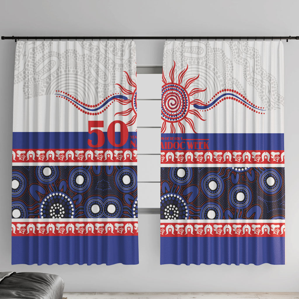 Knights NAIDOC Week Window Curtain Aboriginal Torres Strait Islanders Vibe