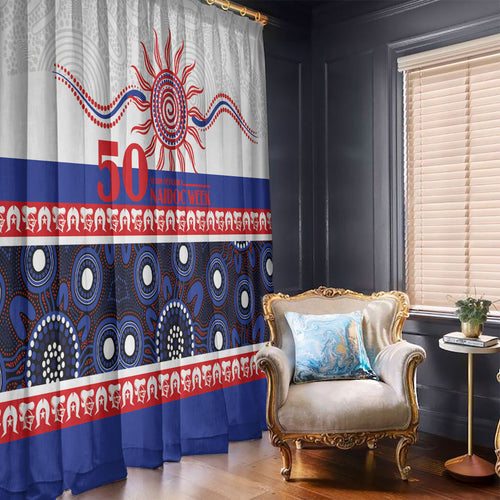 Knights NAIDOC Week Window Curtain Aboriginal Torres Strait Islanders Vibe