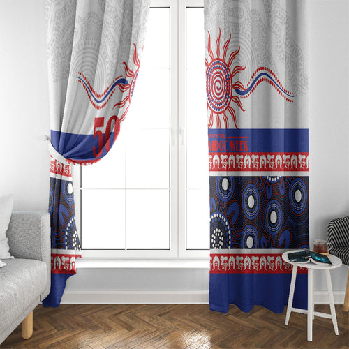 Knights NAIDOC Week Window Curtain Aboriginal Torres Strait Islanders Vibe