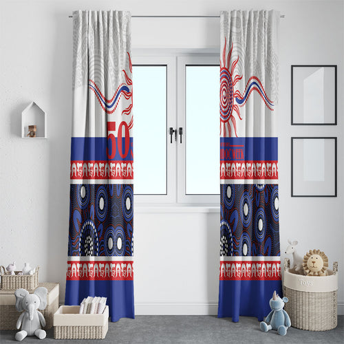 Knights NAIDOC Week Window Curtain Aboriginal Torres Strait Islanders Vibe