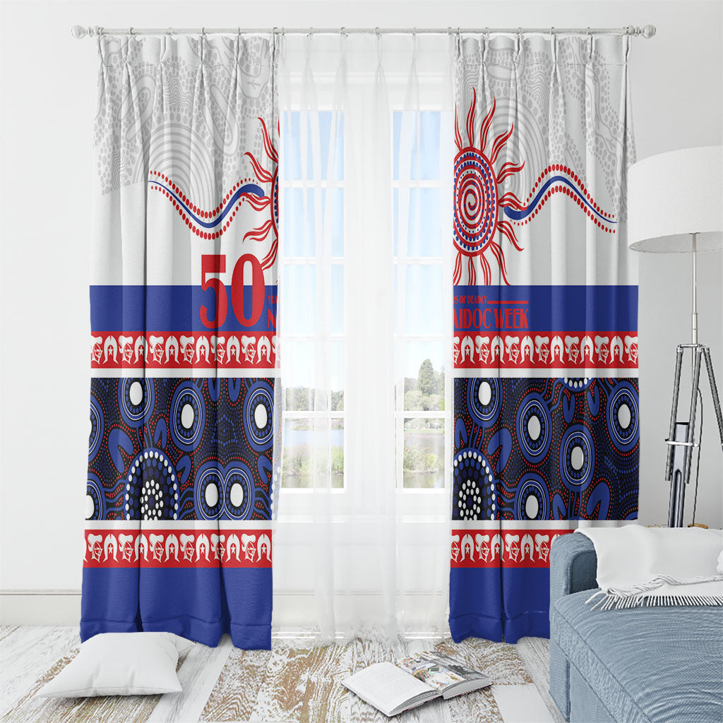 Knights NAIDOC Week Window Curtain Aboriginal Torres Strait Islanders Vibe