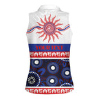 Knights NAIDOC Week Personalised Women Sleeveless Polo Shirt Aboriginal Torres Strait Islanders Vibe