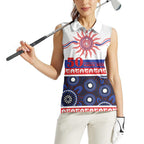 Knights NAIDOC Week Personalised Women Sleeveless Polo Shirt Aboriginal Torres Strait Islanders Vibe