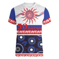 Knights NAIDOC Week Personalised Women V-Neck T-Shirt Aboriginal Torres Strait Islanders Vibe