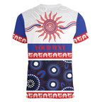 Knights NAIDOC Week Personalised Women V-Neck T-Shirt Aboriginal Torres Strait Islanders Vibe