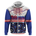 Knights NAIDOC Week Personalised Zip Hoodie Aboriginal Torres Strait Islanders Vibe