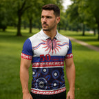 Knights NAIDOC Week Personalised Zipper Polo Shirt Aboriginal Torres Strait Islanders Vibe