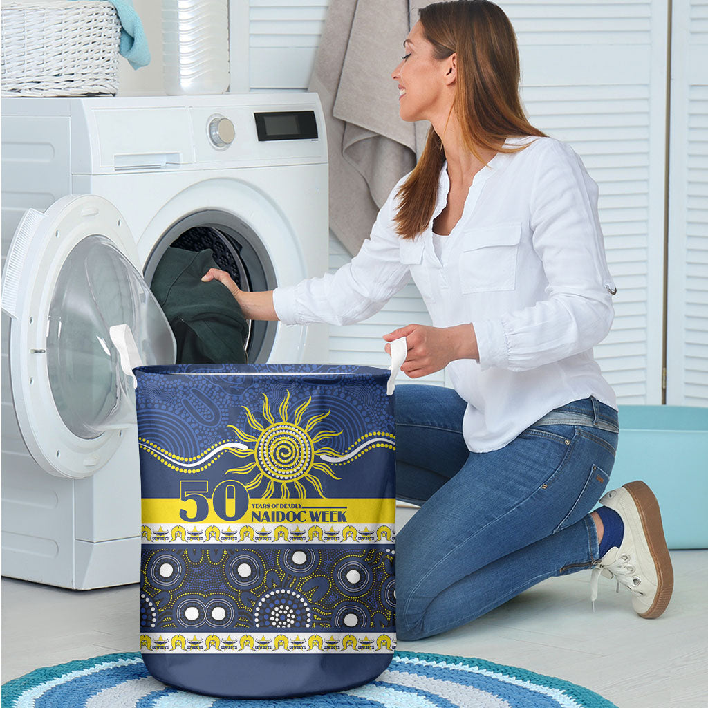 Cowboys NAIDOC Week Laundry Basket Aboriginal Torres Strait Islanders Vibe