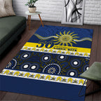 Cowboys NAIDOC Week Area Rug Aboriginal Torres Strait Islanders Vibe