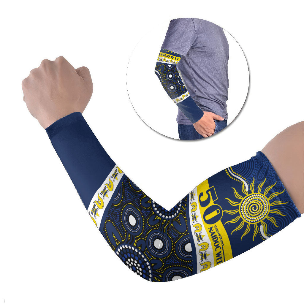 Cowboys NAIDOC Week Personalised Arm Sleeves Aboriginal Torres Strait Islanders Vibe