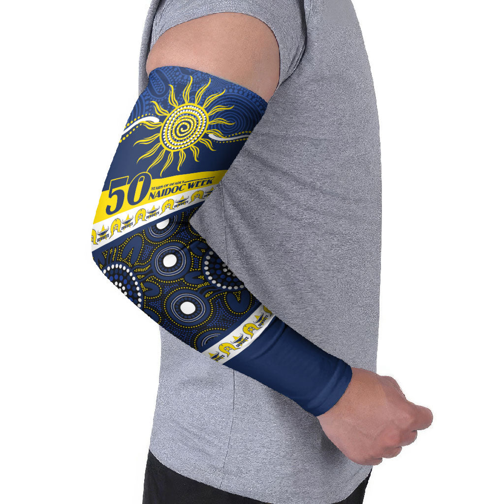 Cowboys NAIDOC Week Personalised Arm Sleeves Aboriginal Torres Strait Islanders Vibe