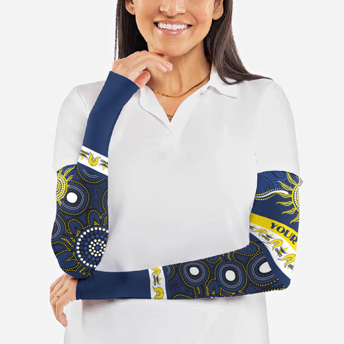 Cowboys NAIDOC Week Personalised Arm Sleeves Aboriginal Torres Strait Islanders Vibe