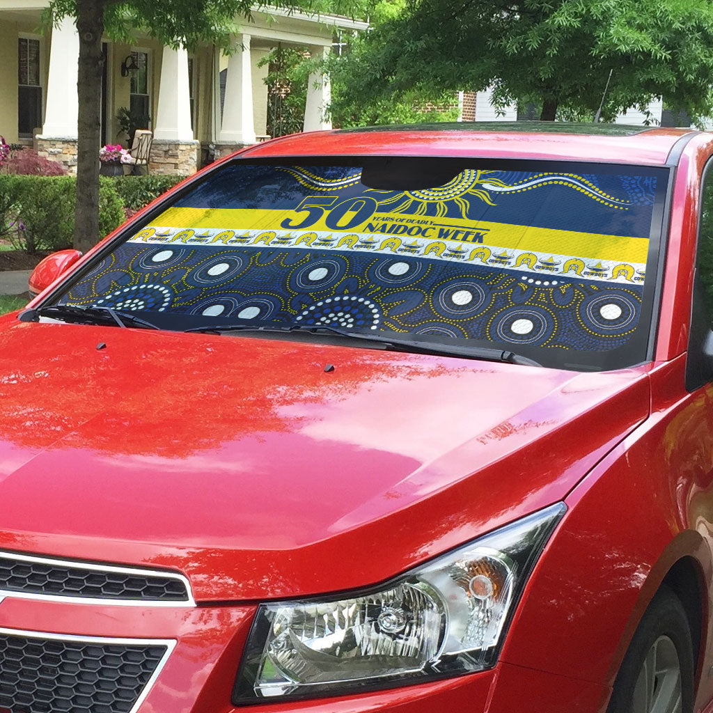 Cowboys NAIDOC Week Auto Sun Shade Aboriginal Torres Strait Islanders Vibe