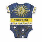 Cowboys NAIDOC Week Personalised Baby Onesie Aboriginal Torres Strait Islanders Vibe