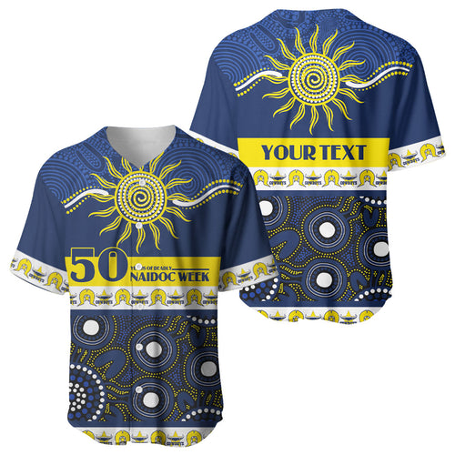 Cowboys NAIDOC Week Personalised Baseball Jersey Aboriginal Torres Strait Islanders Vibe