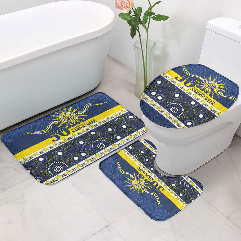 Cowboys NAIDOC Week Bathroom Set Aboriginal Torres Strait Islanders Vibe