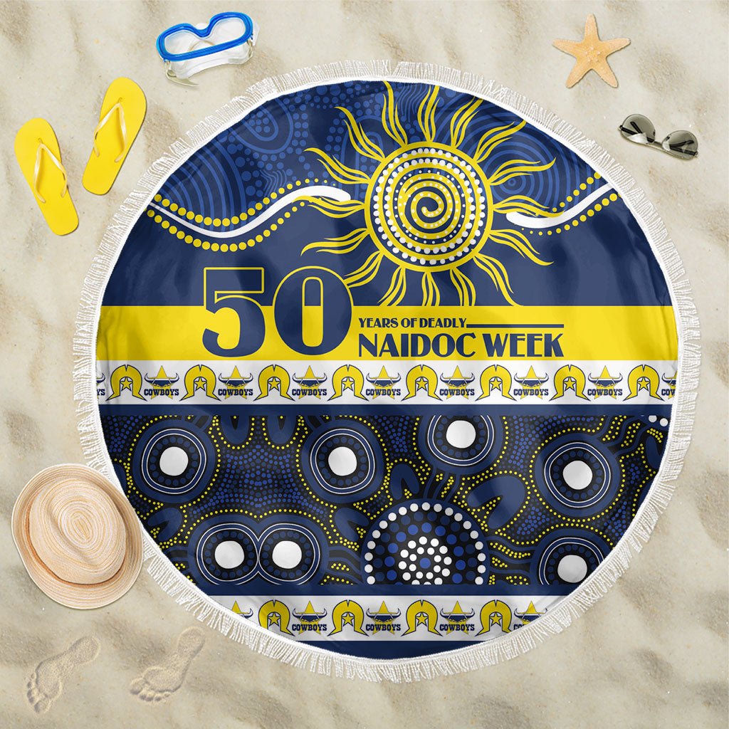 Cowboys NAIDOC Week Beach Blanket Aboriginal Torres Strait Islanders Vibe