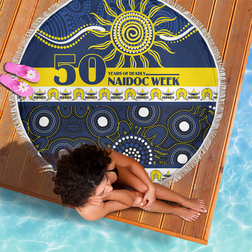 Cowboys NAIDOC Week Beach Blanket Aboriginal Torres Strait Islanders Vibe
