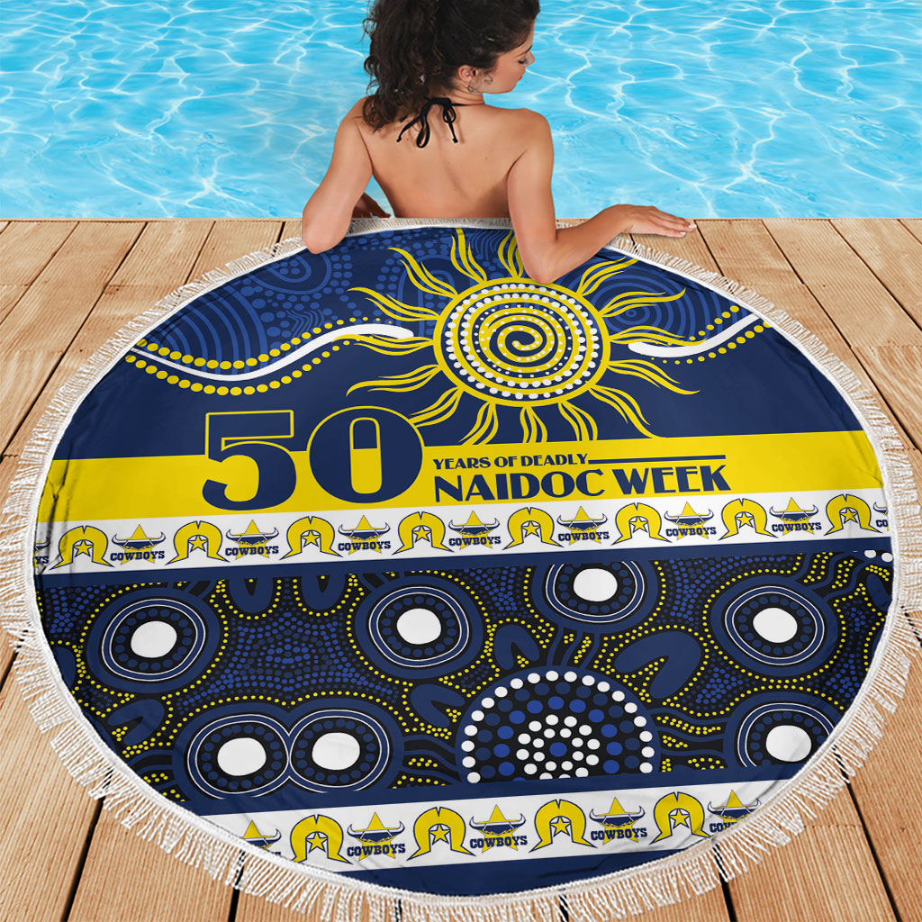Cowboys NAIDOC Week Beach Blanket Aboriginal Torres Strait Islanders Vibe