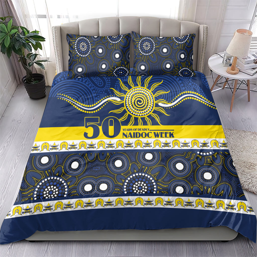 Cowboys NAIDOC Week Bedding Set Aboriginal Torres Strait Islanders Vibe