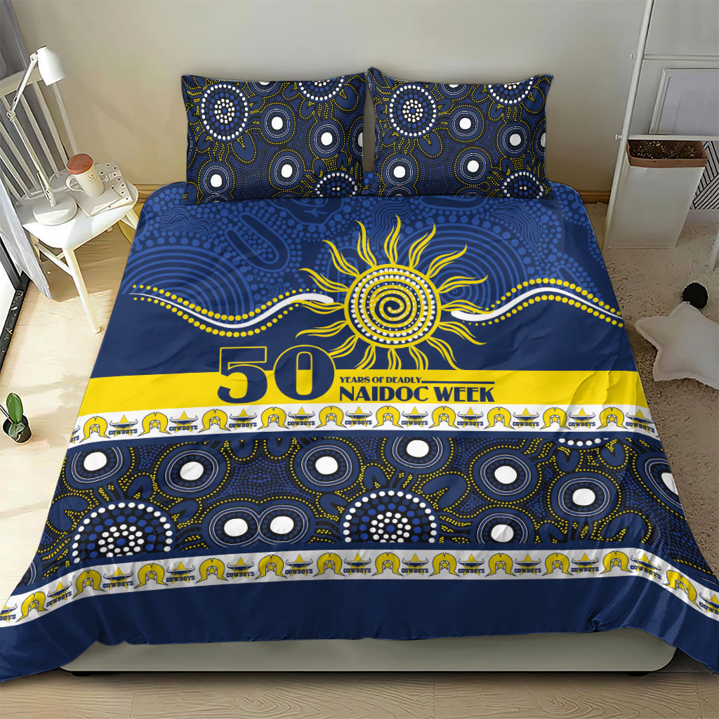 Cowboys NAIDOC Week Bedding Set Aboriginal Torres Strait Islanders Vibe