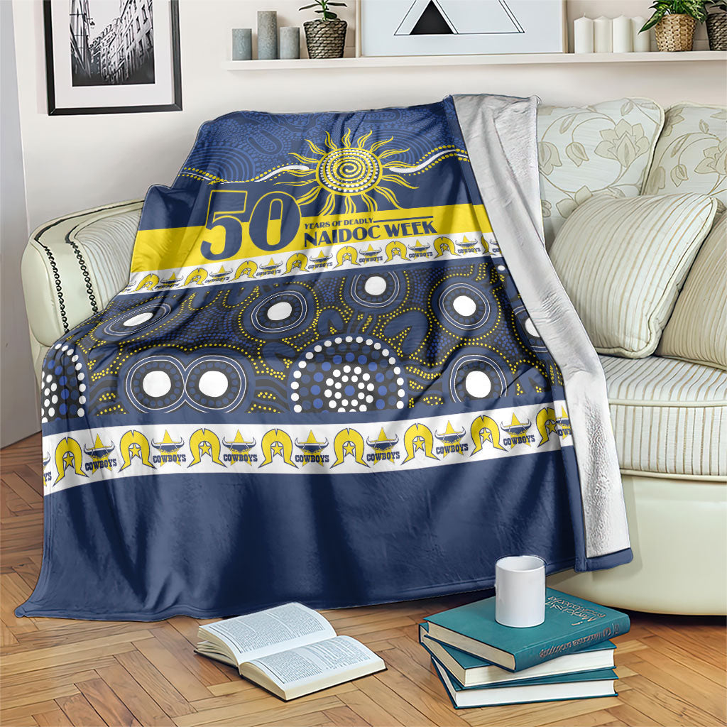 Cowboys NAIDOC Week Blanket Aboriginal Torres Strait Islanders Vibe