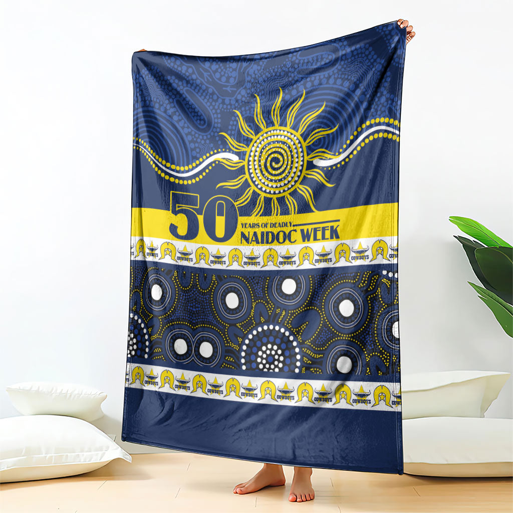 Cowboys NAIDOC Week Blanket Aboriginal Torres Strait Islanders Vibe