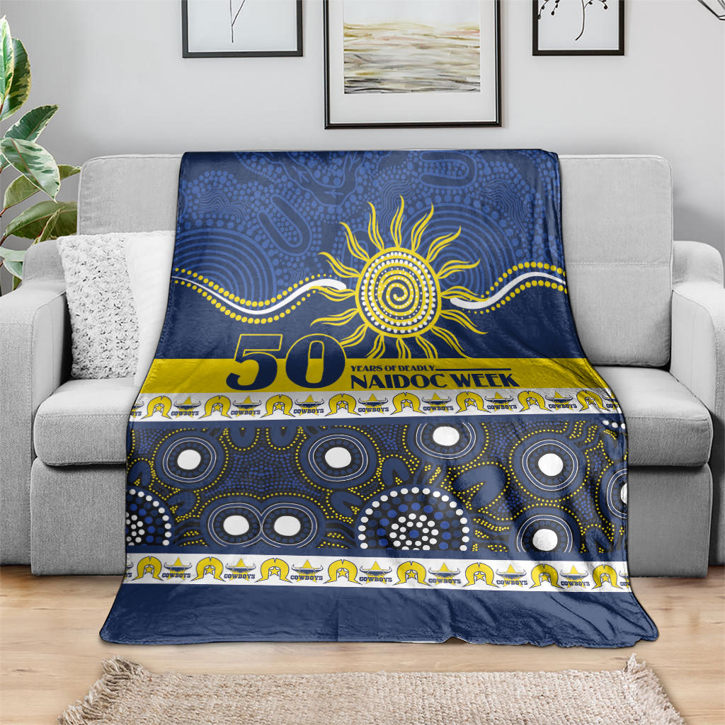 Cowboys NAIDOC Week Blanket Aboriginal Torres Strait Islanders Vibe