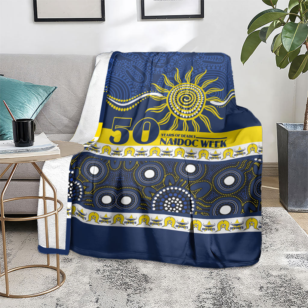 Cowboys NAIDOC Week Blanket Aboriginal Torres Strait Islanders Vibe