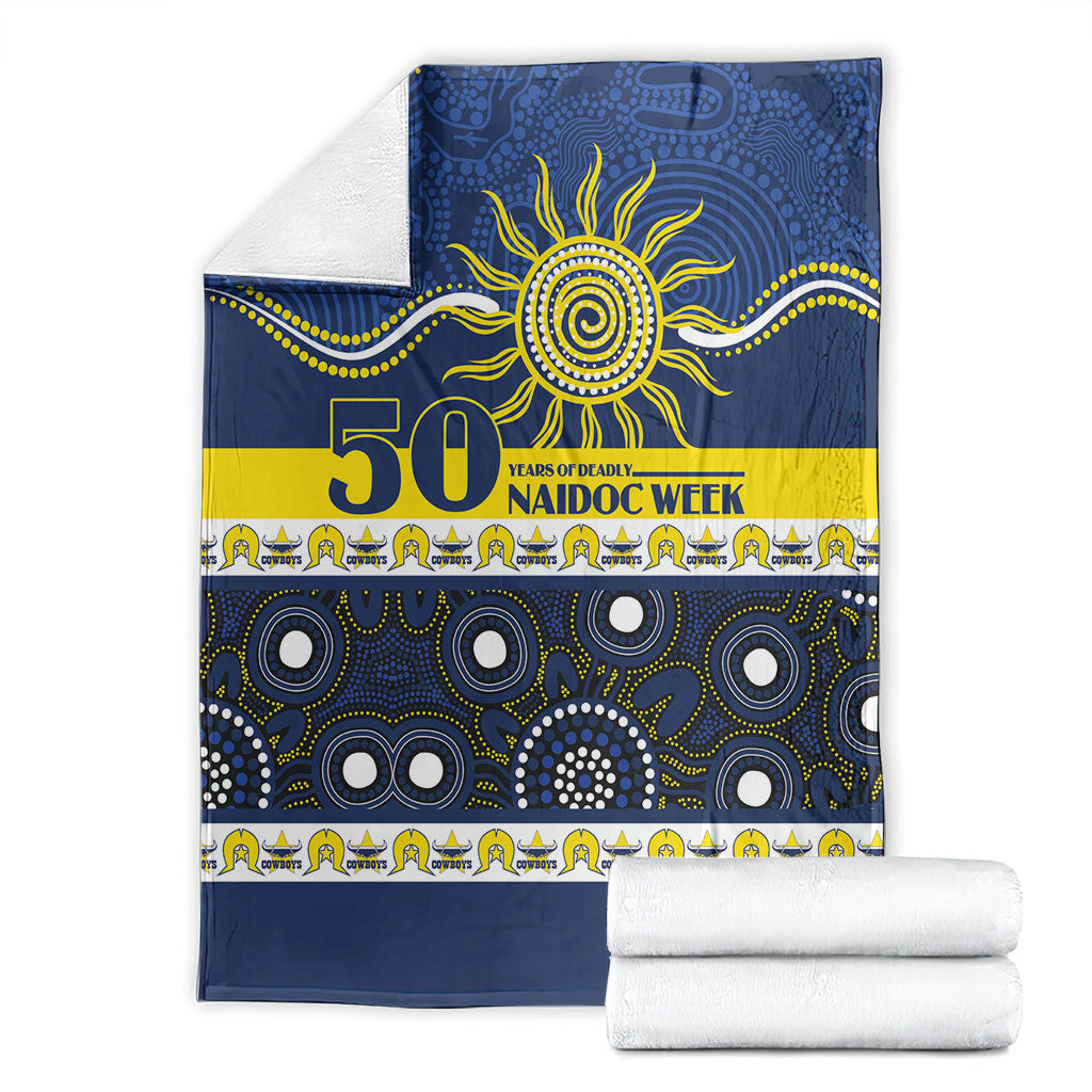 Cowboys NAIDOC Week Blanket Aboriginal Torres Strait Islanders Vibe