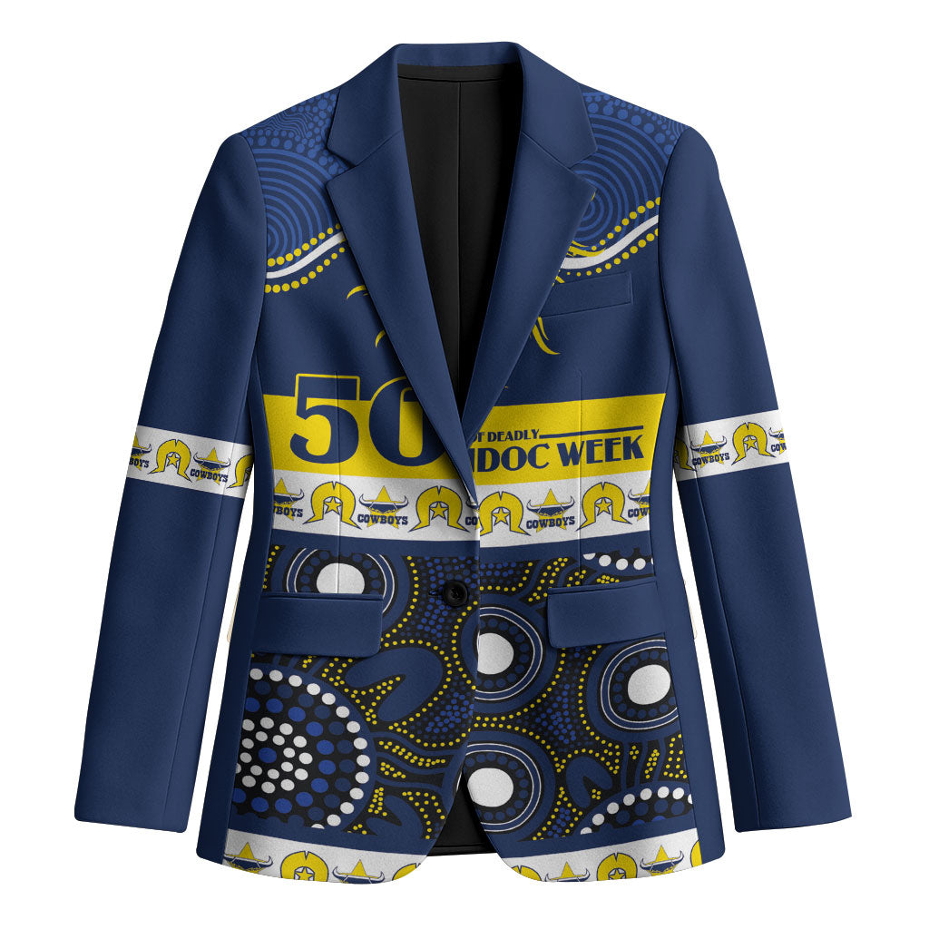 Cowboys NAIDOC Week Personalised Blazer Aboriginal Torres Strait Islanders Vibe