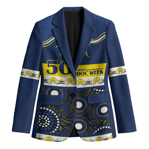 Cowboys NAIDOC Week Personalised Blazer Aboriginal Torres Strait Islanders Vibe