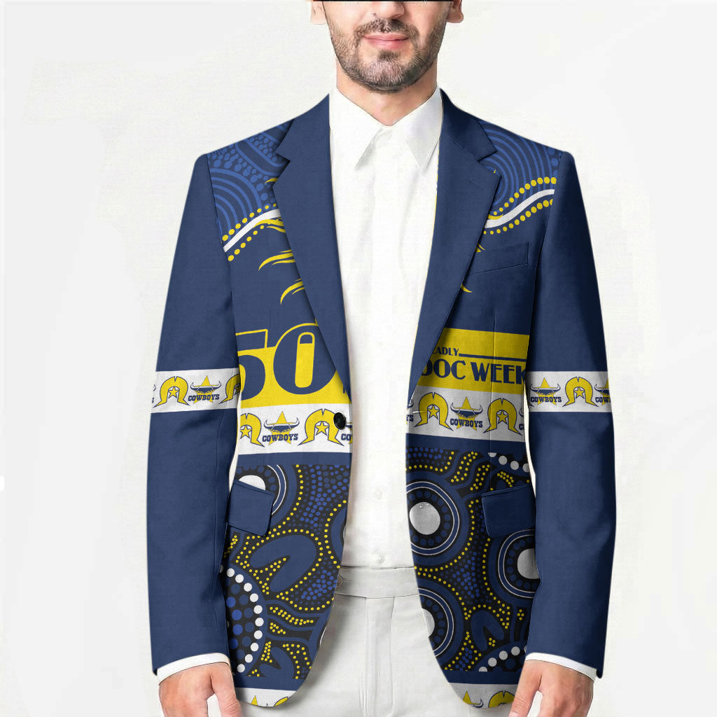 Cowboys NAIDOC Week Personalised Blazer Aboriginal Torres Strait Islanders Vibe