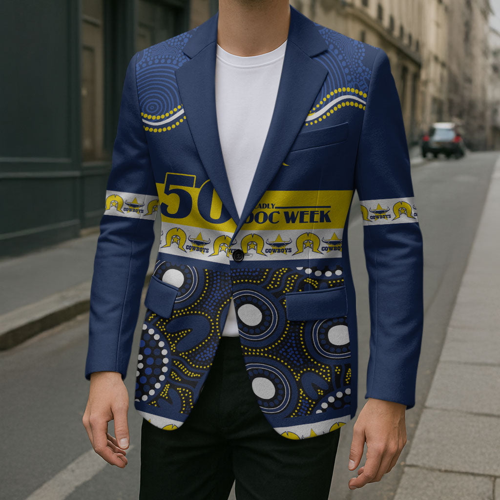 Cowboys NAIDOC Week Personalised Blazer Aboriginal Torres Strait Islanders Vibe
