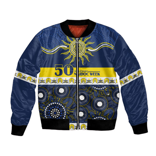Cowboys NAIDOC Week Personalised Bomber Jacket Aboriginal Torres Strait Islanders Vibe