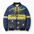 Cowboys NAIDOC Week Personalised Bomber Puffer Jacket Aboriginal Torres Strait Islanders Vibe