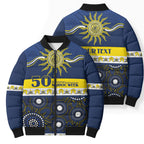 Cowboys NAIDOC Week Personalised Bomber Puffer Jacket Aboriginal Torres Strait Islanders Vibe