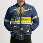 Cowboys NAIDOC Week Personalised Bomber Puffer Jacket Aboriginal Torres Strait Islanders Vibe