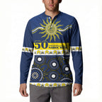 Cowboys NAIDOC Week Personalised Button Sweatshirt Aboriginal Torres Strait Islanders Vibe