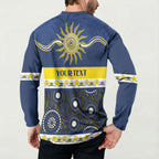 Cowboys NAIDOC Week Personalised Button Sweatshirt Aboriginal Torres Strait Islanders Vibe