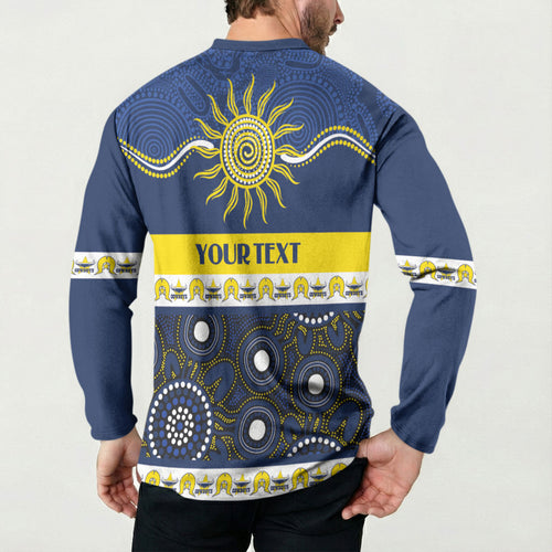 Cowboys NAIDOC Week Personalised Button Sweatshirt Aboriginal Torres Strait Islanders Vibe
